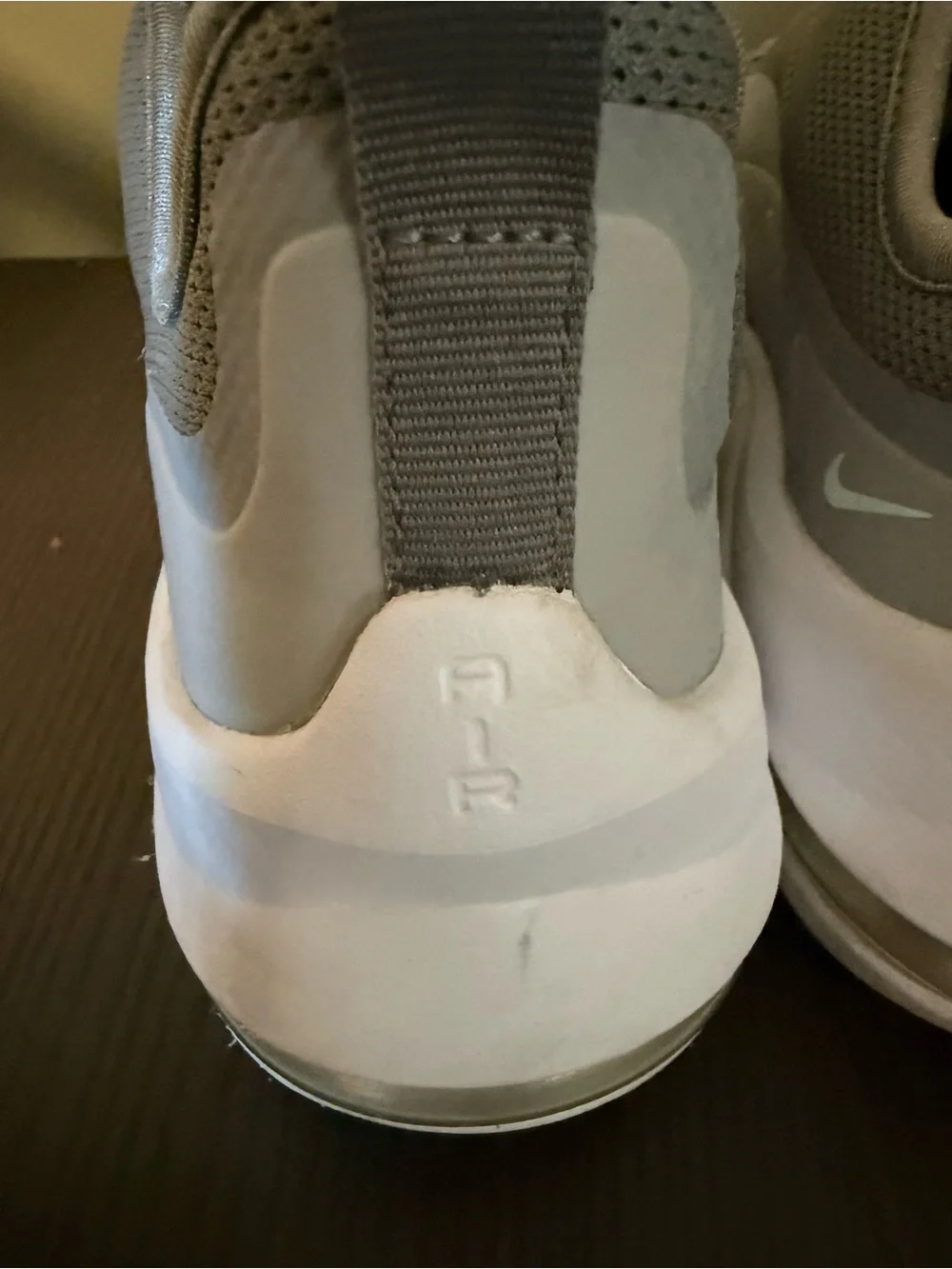 Nike Grey and White Womens  Running Sneakers